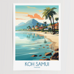 Koh Samui Souvenir Poster Print