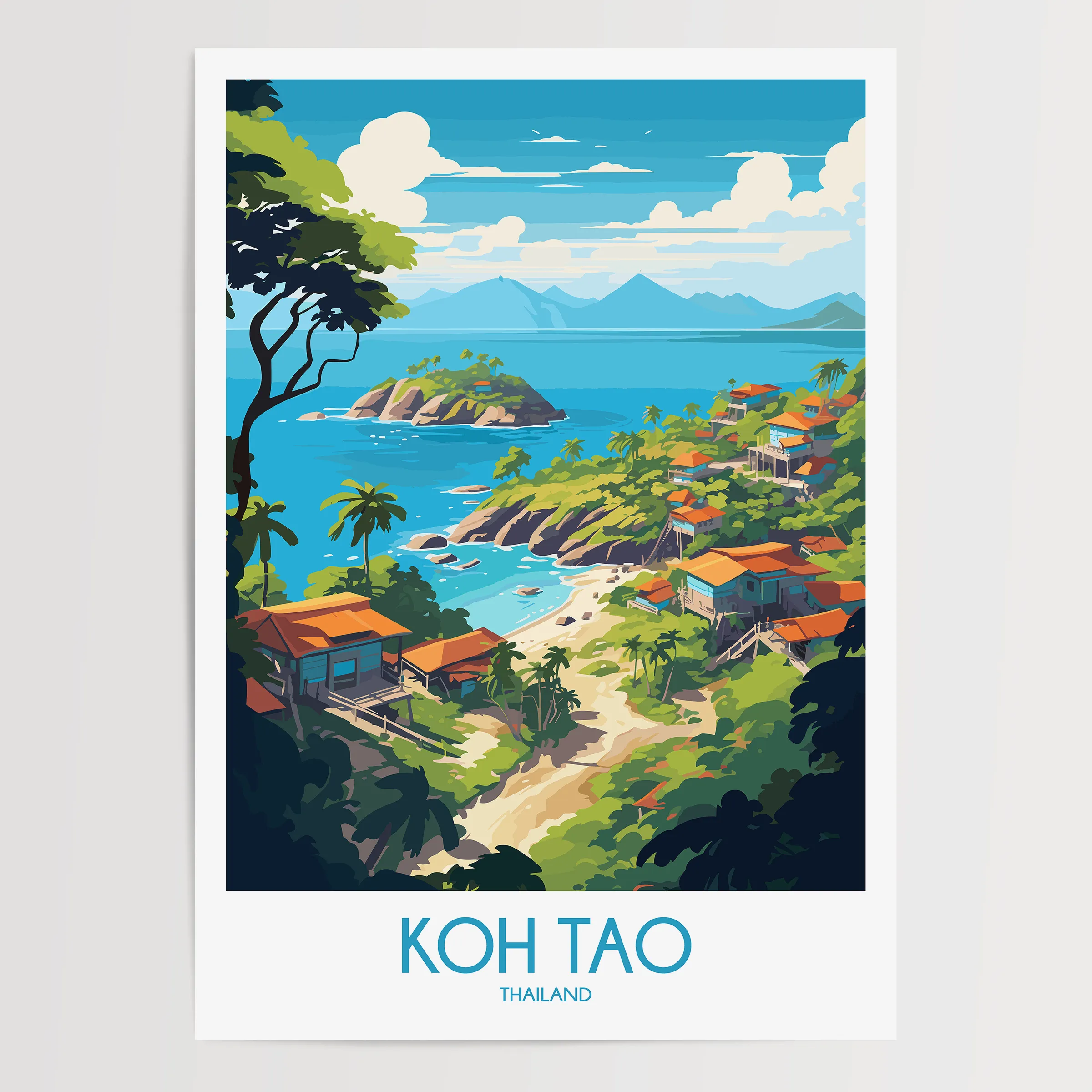 Koh Tao Gallery Quality Print