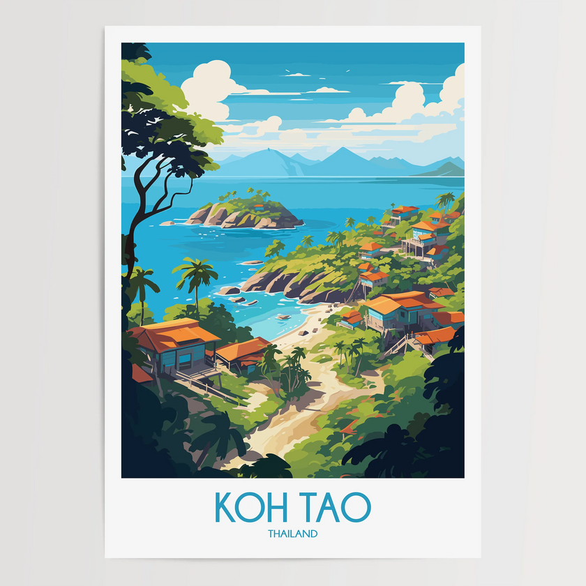 Koh Tao Gallery Quality Print