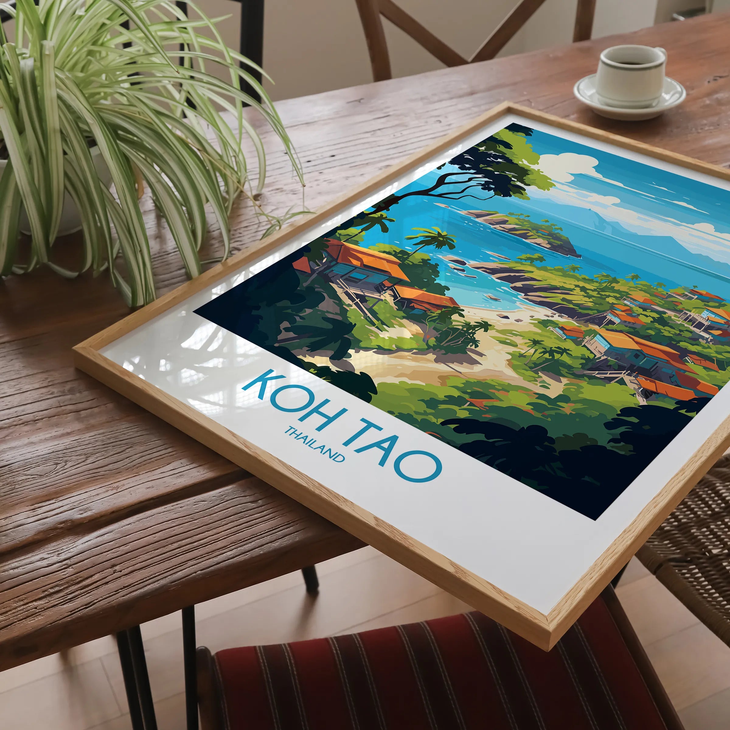 Koh Tao Scenic Landscape Art