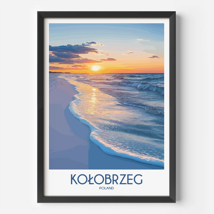 Kolobrzeg Destination Art Gift