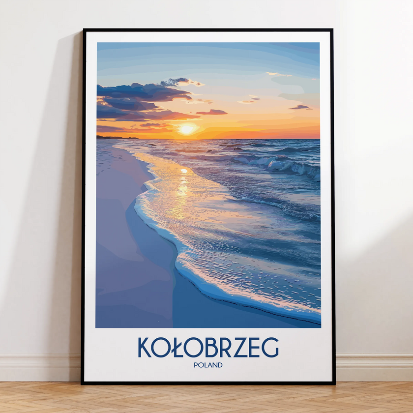 Kolobrzeg Minimalist Wall Art
