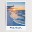 Kolobrzeg Retro Travel Illustration