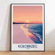 Kolobrzeg Souvenir Poster Print