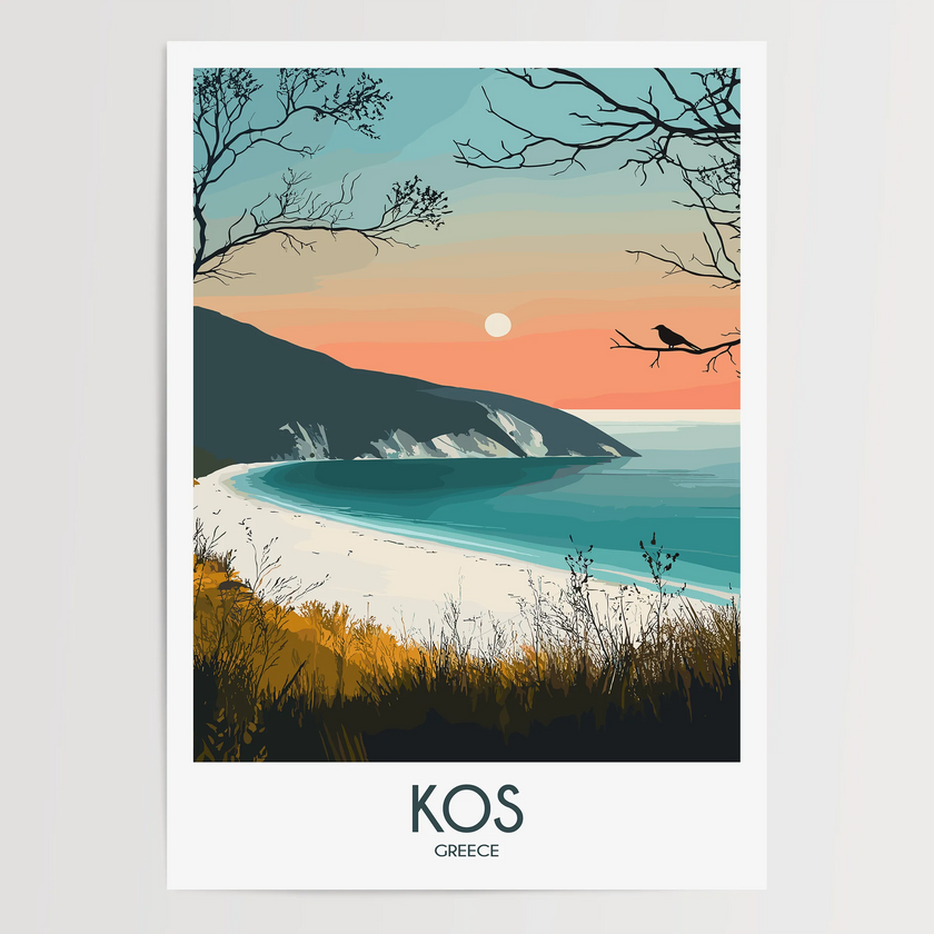 Kos Scenic Landscape Art