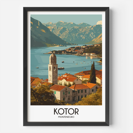 Kotor Destination Art Gift