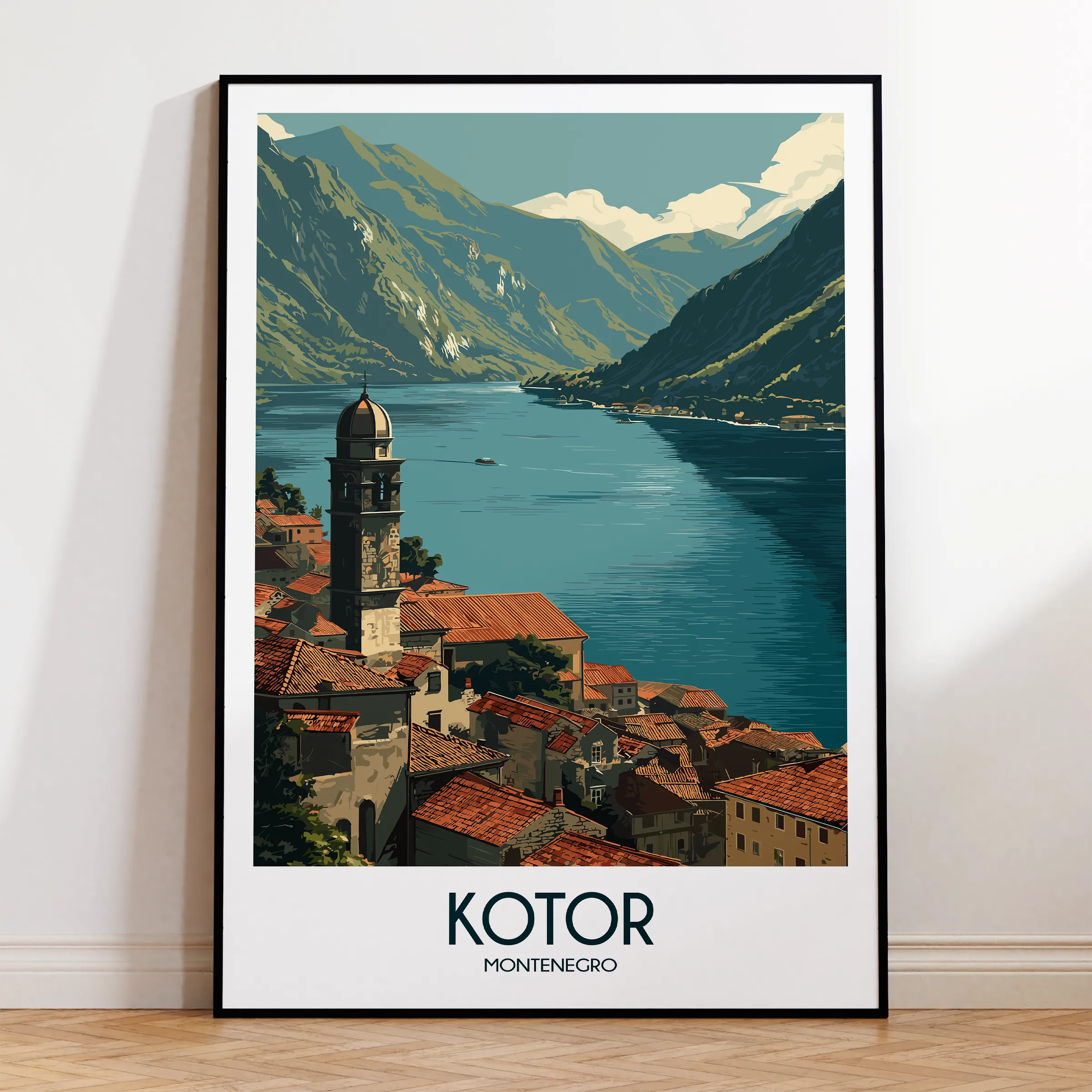Kotor Destination Art Gift