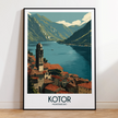 Kotor Destination Art Gift