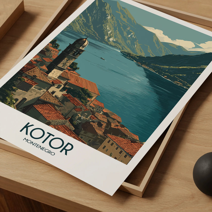 Kotor Minimalist Wall Art