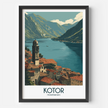 Kotor Souvenir Poster Print