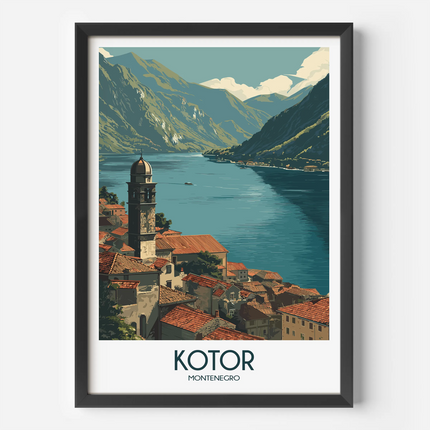 Kotor Souvenir Poster Print