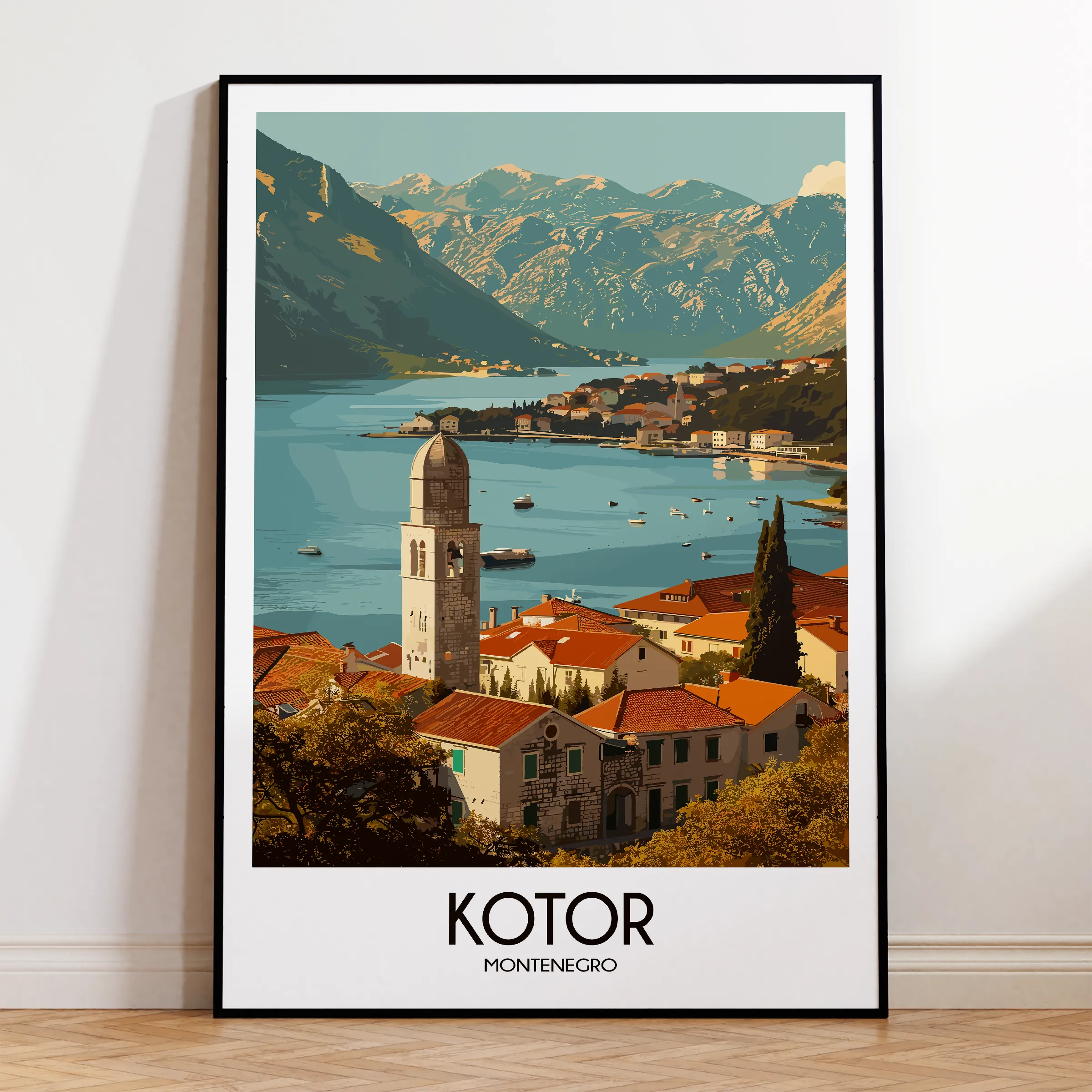 Kotor Souvenir Poster Print