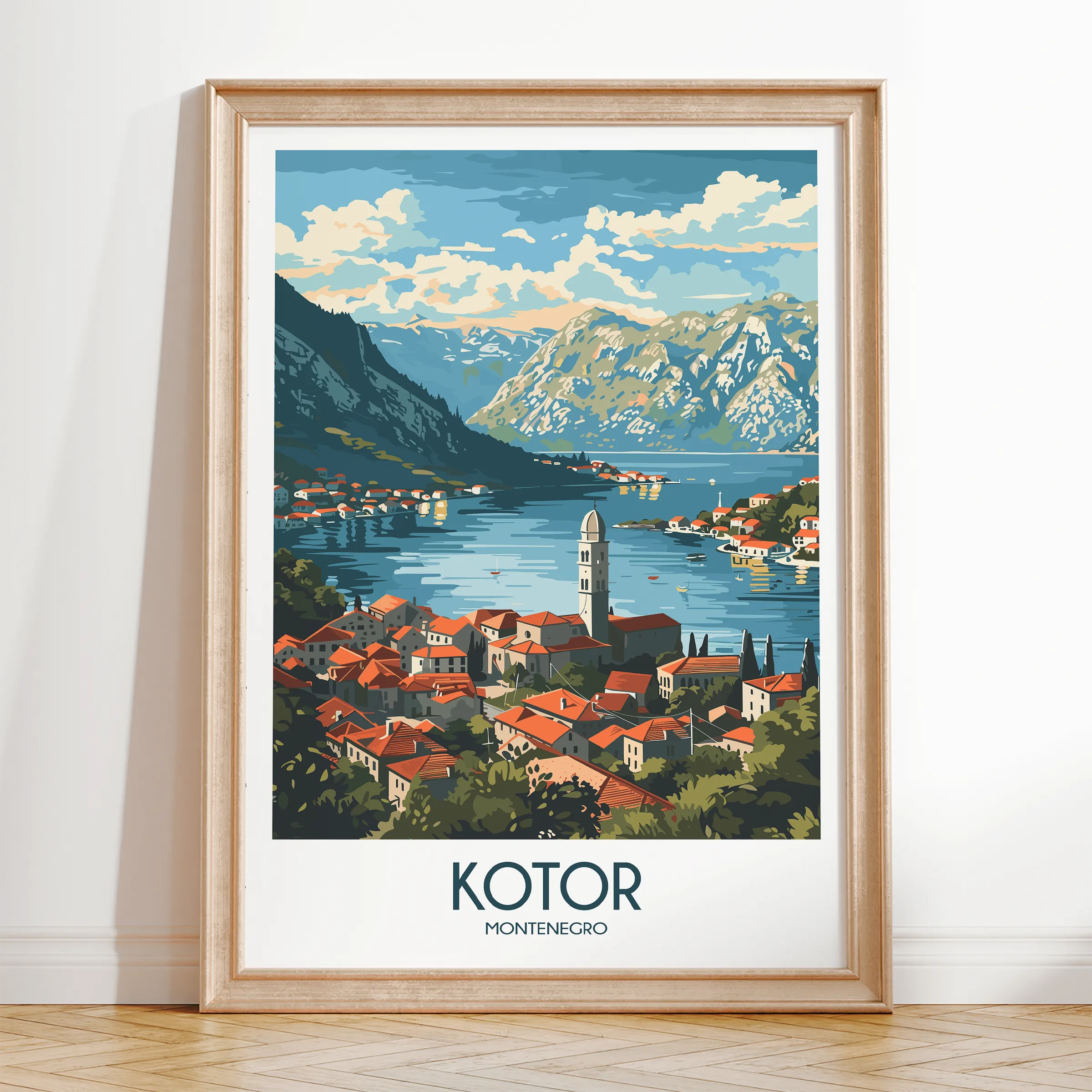 Kotor Travel Memory Gift