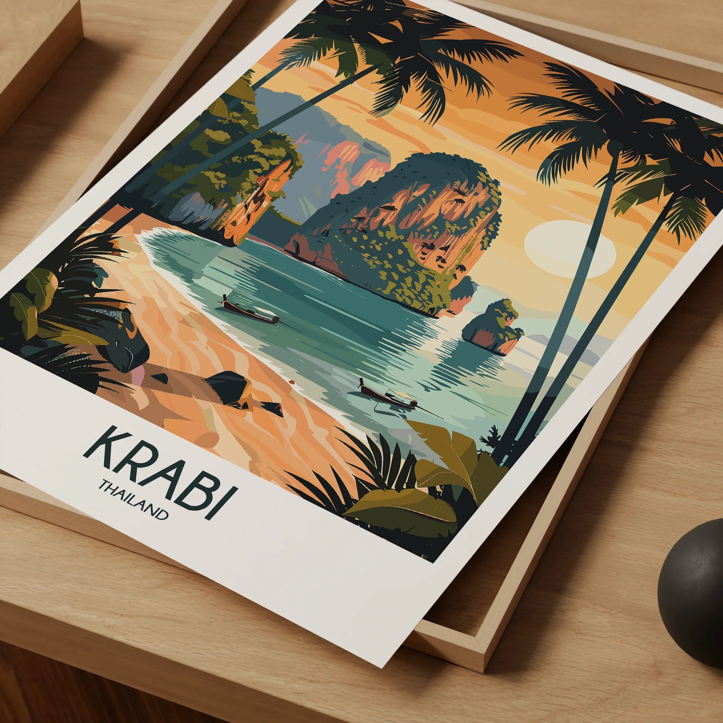 Krabi Destination Art Gift