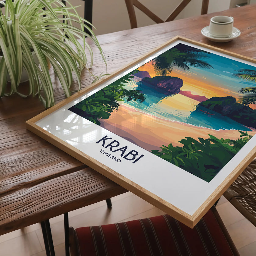 Krabi Destination Art Gift