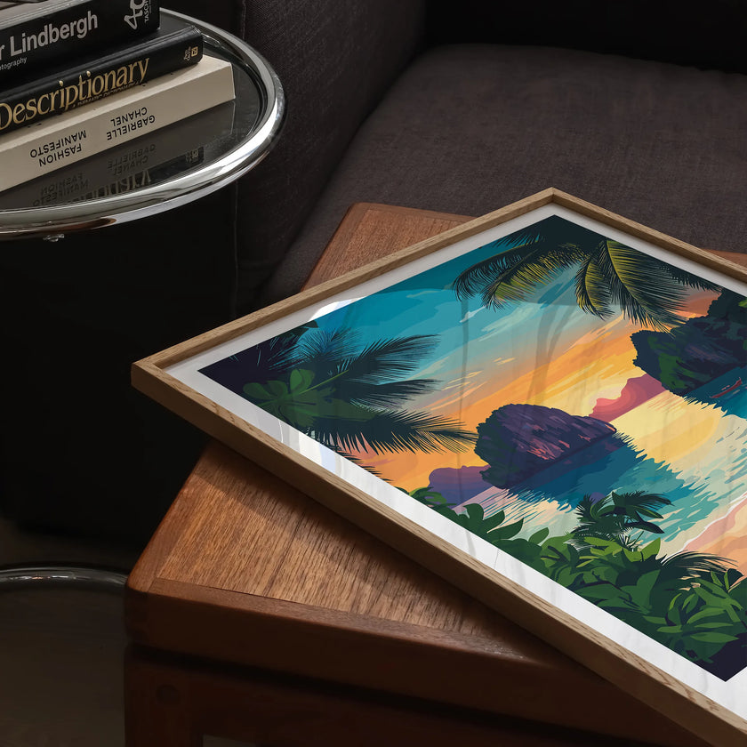 Krabi Minimalist Wall Art