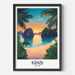 Krabi Minimalist Wall Art
