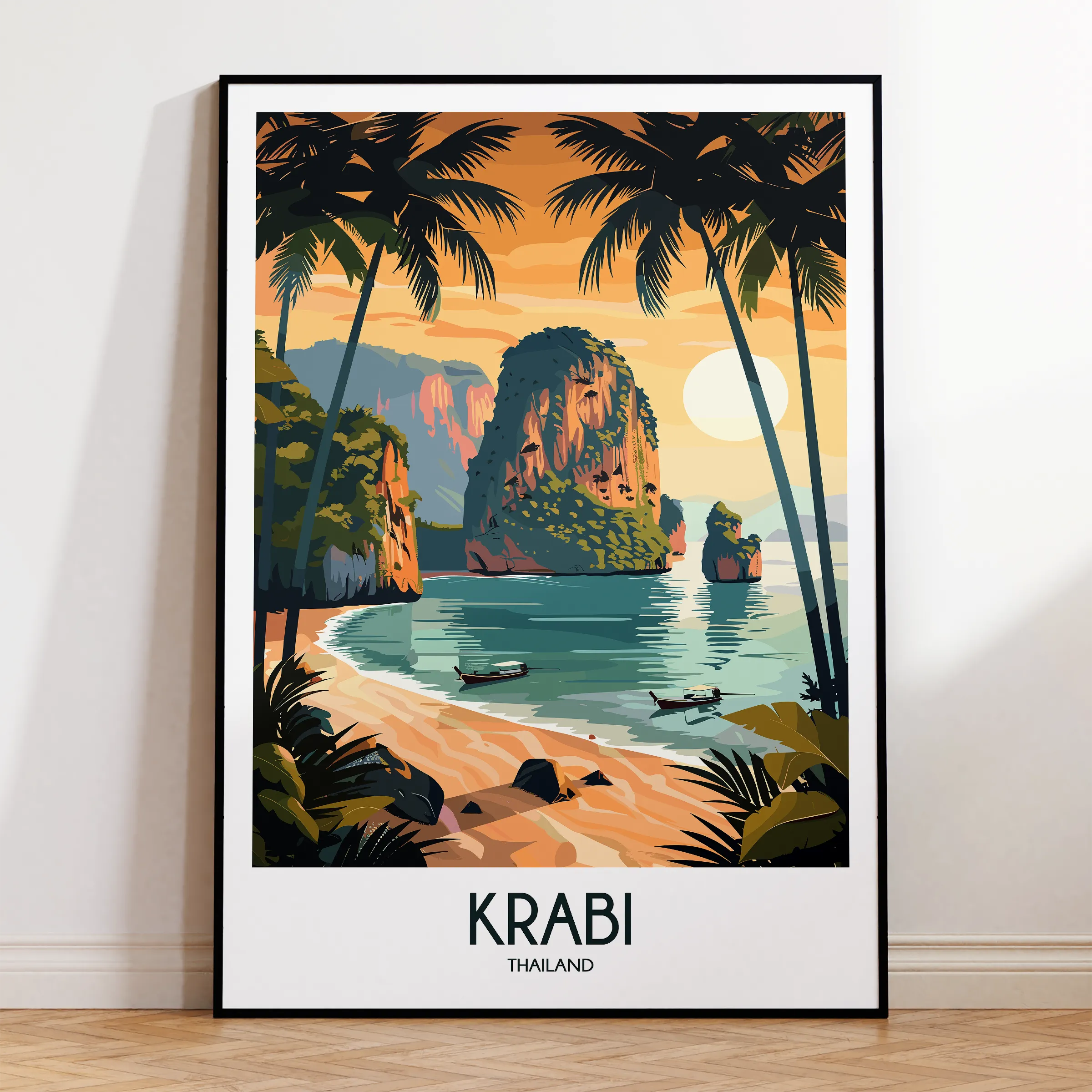 Krabi Scenic Landscape Art