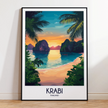 Krabi Scenic Landscape Art