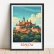 Krakow Destination Art Gift