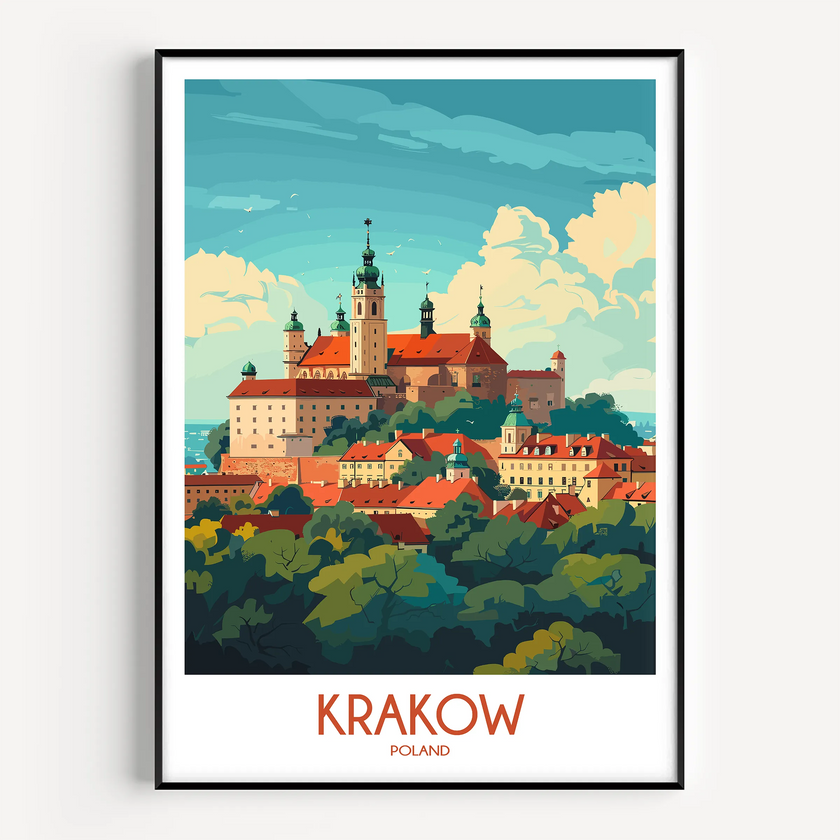 Krakow Scenic Landscape Art