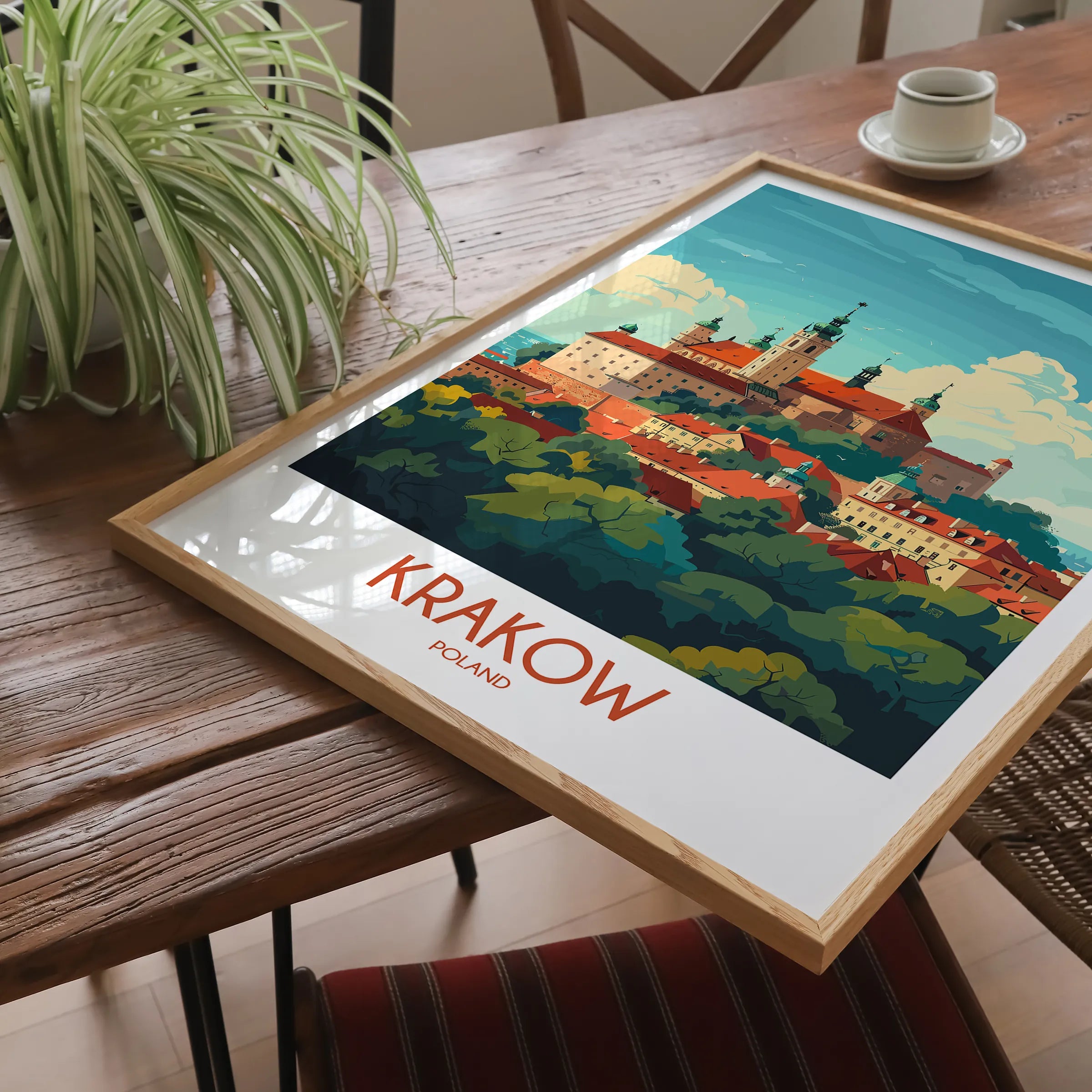 Krakow Souvenir Poster Print