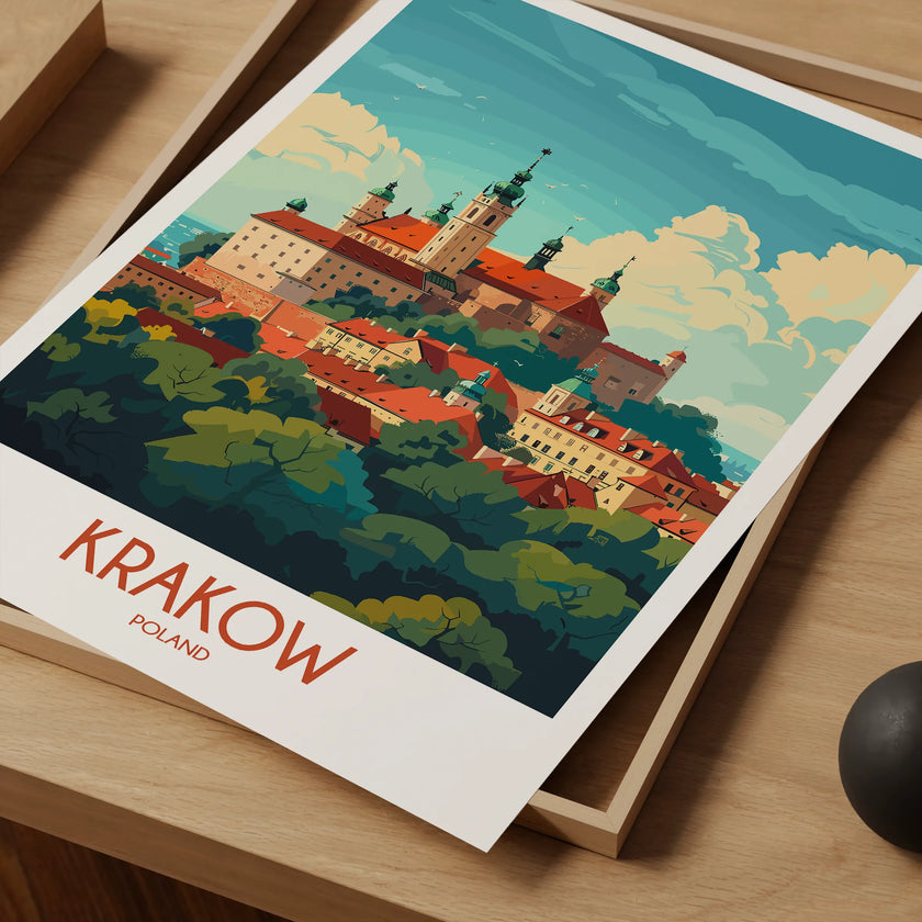 Krakow Travel Memory Gift