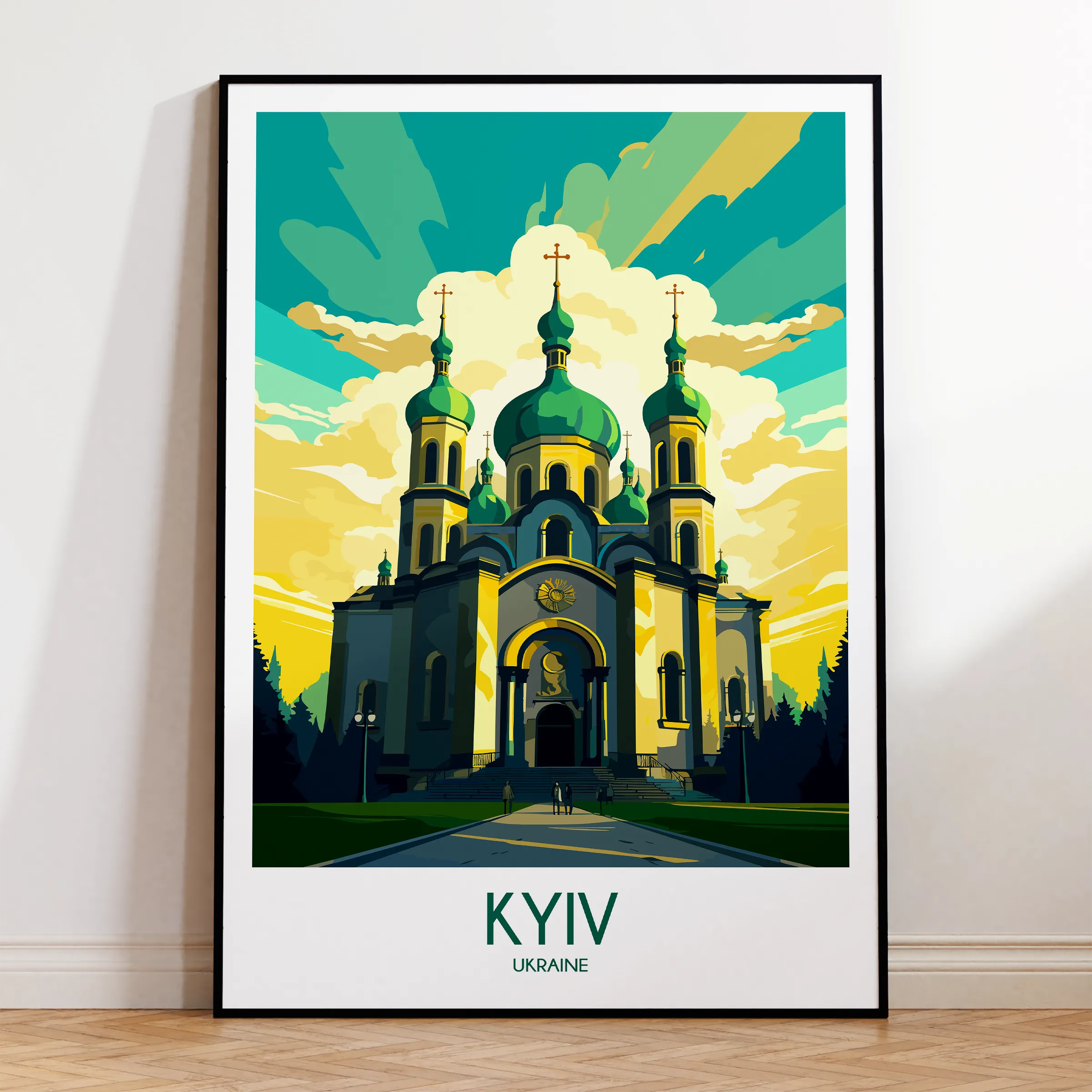 Kyiv Destination Art Gift