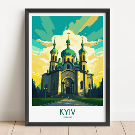 Kyiv Minimalist Wall Art