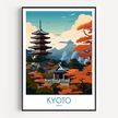 Kyoto Scenic Landscape Art