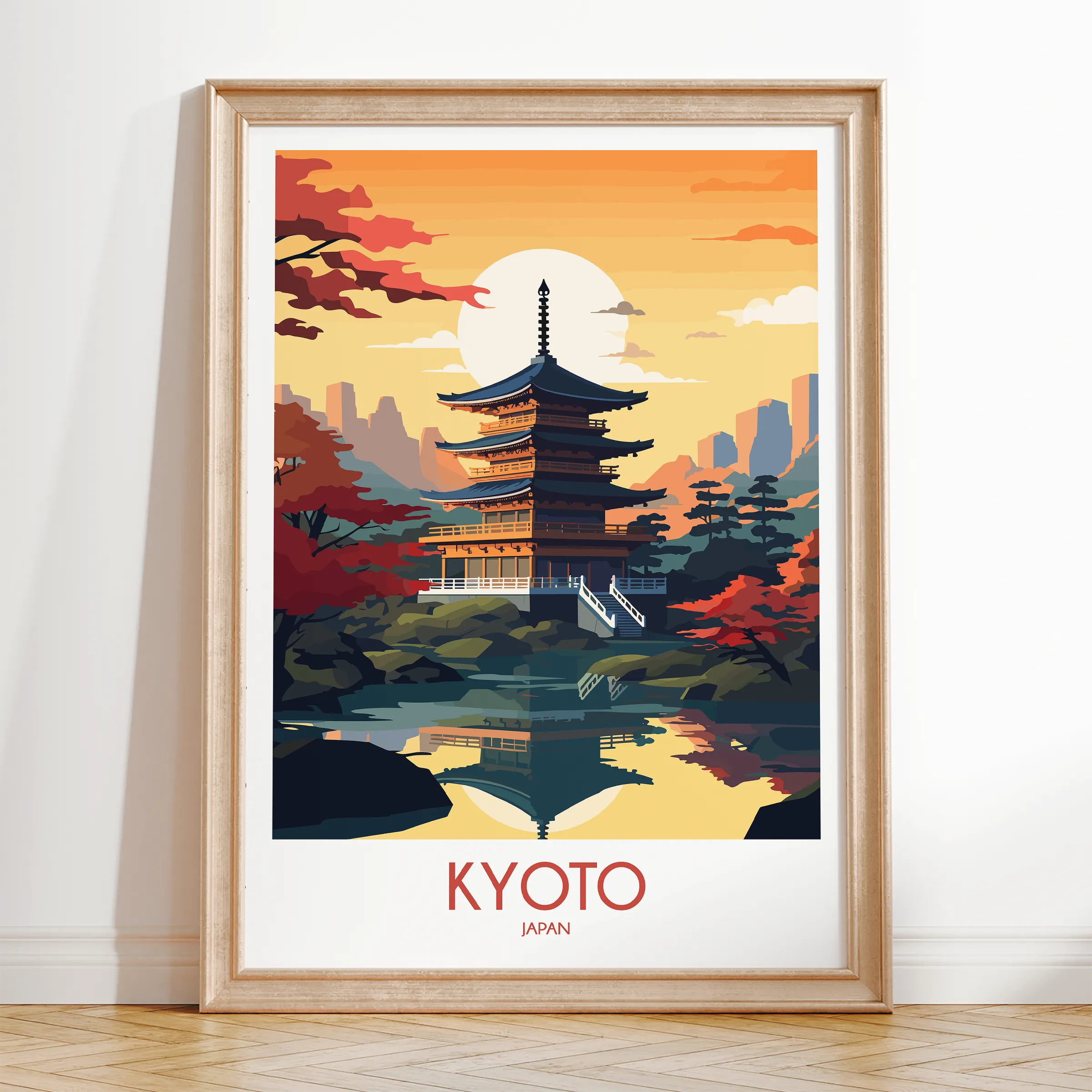Kyoto Souvenir Poster Print