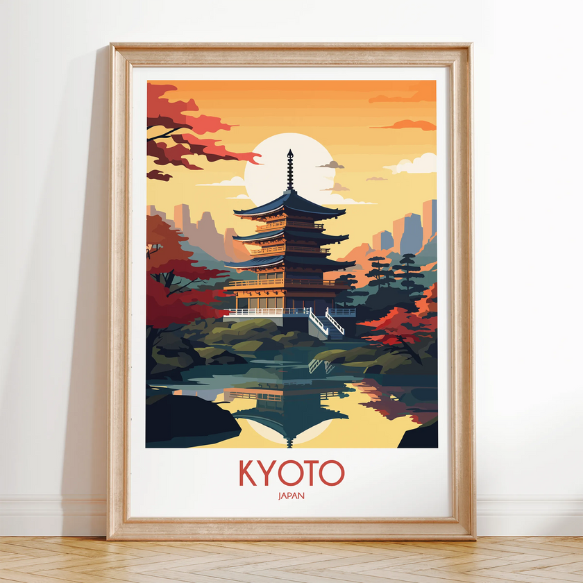 Kyoto Souvenir Poster Print