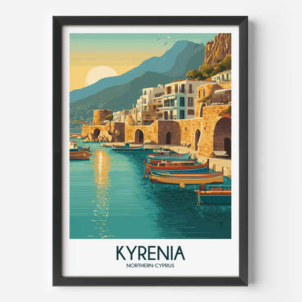 Kyrenia Destination Art Gift