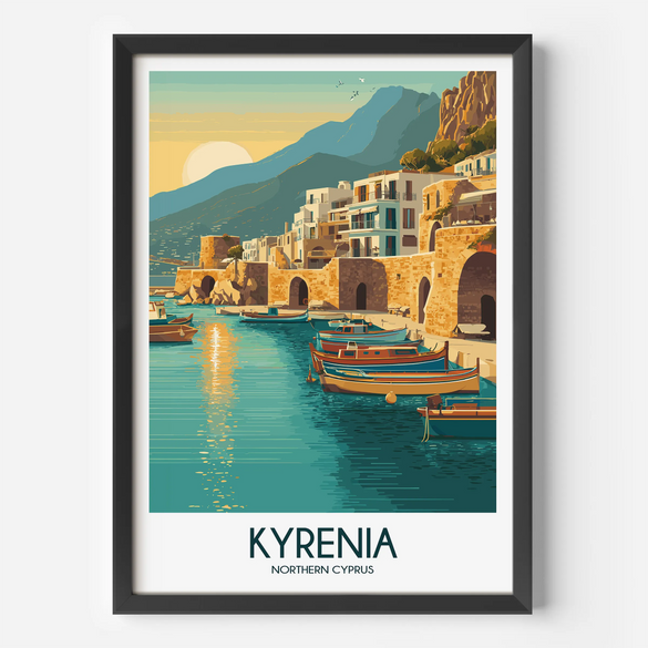 Kyrenia Destination Art Gift
