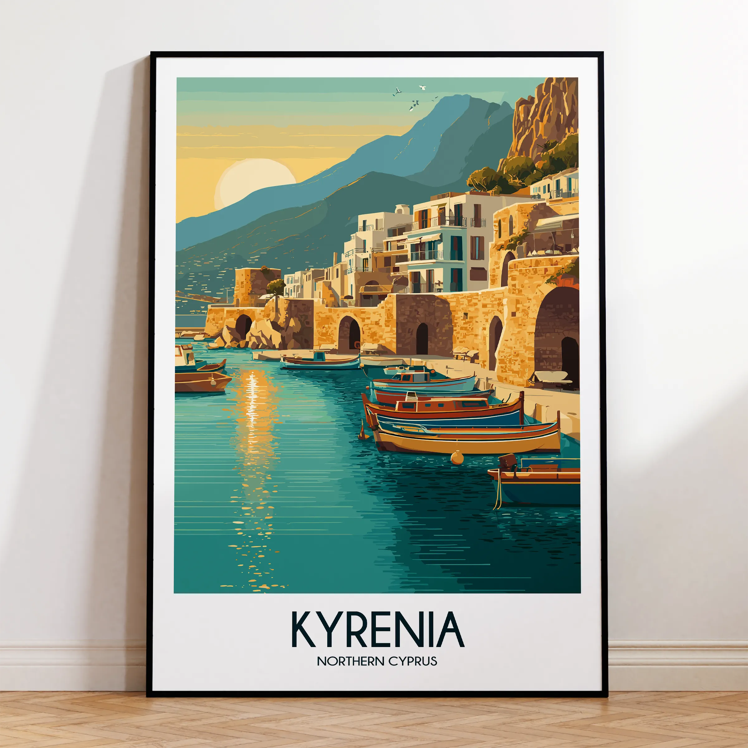 Kyrenia Minimalist Wall Art
