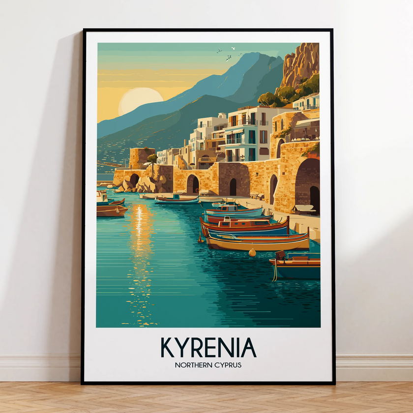 Kyrenia Minimalist Wall Art
