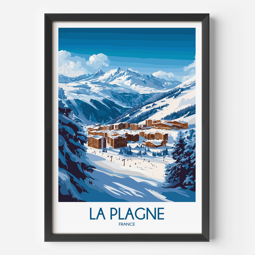 La Plagne Gallery Quality Print