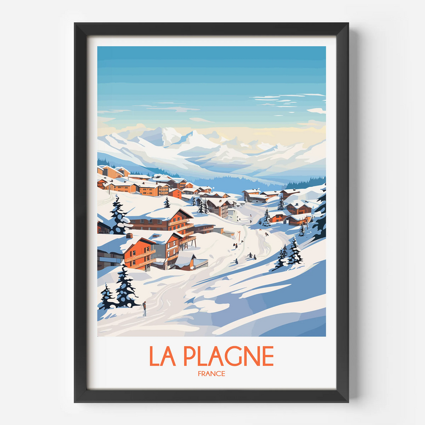 La Plagne Gallery Quality Print