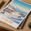 La Plagne Minimalist Wall Art