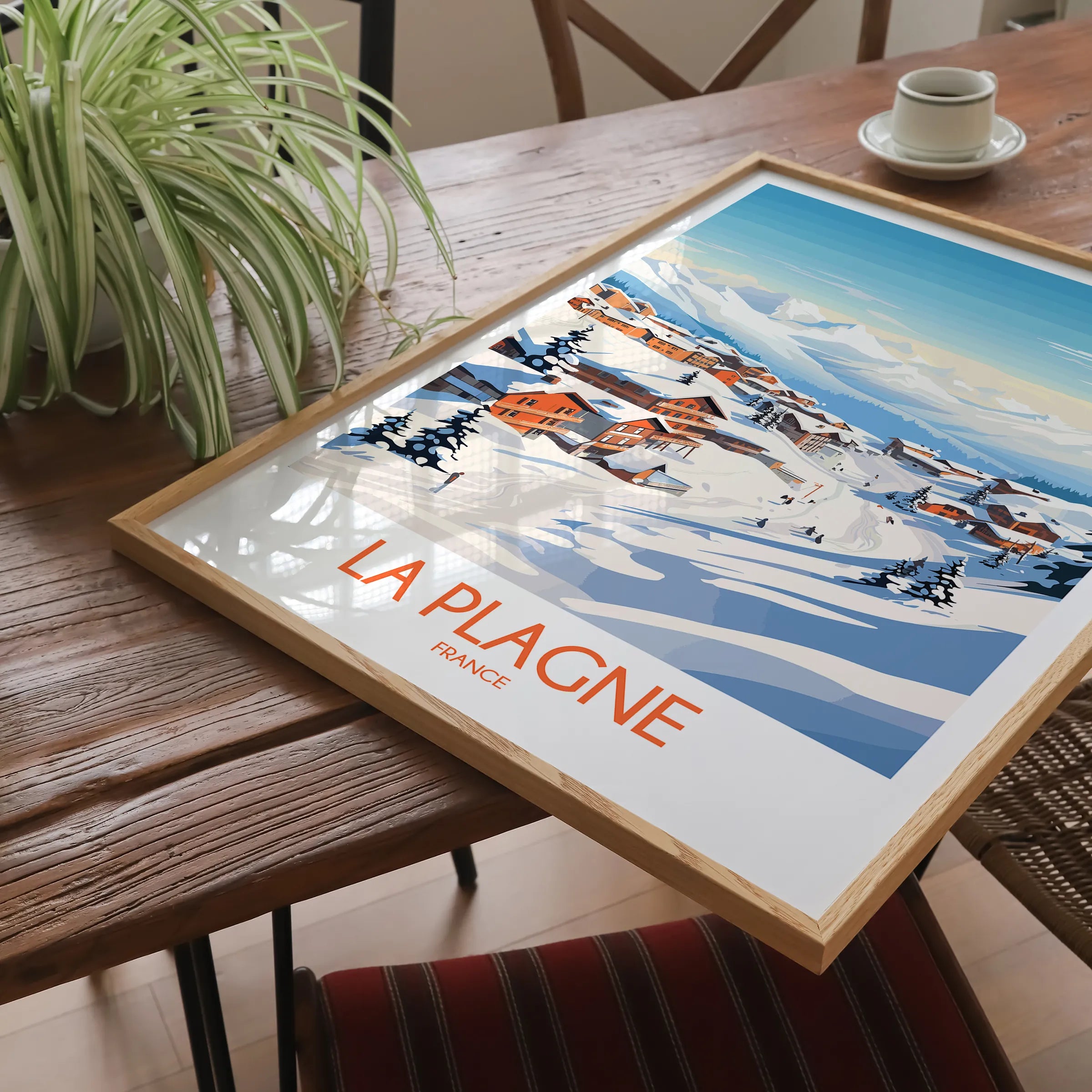La Plagne Scenic Landscape Art