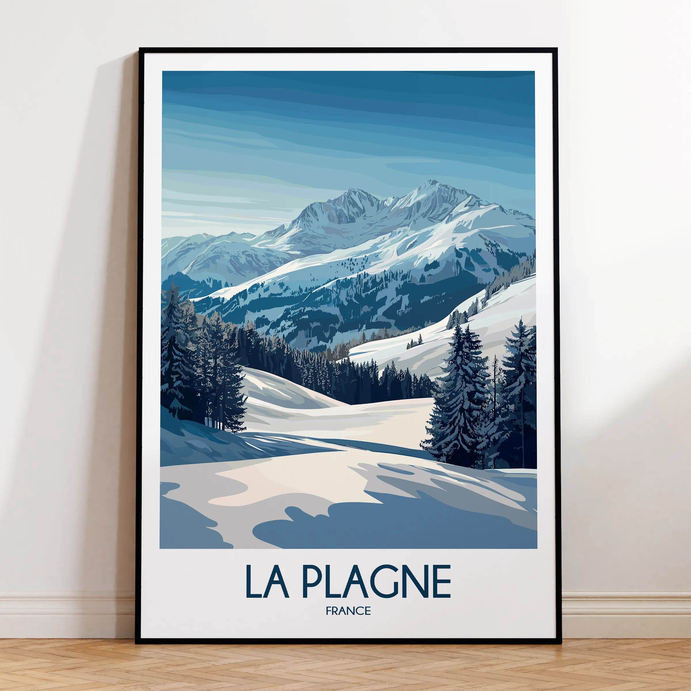 La Plagne Scenic Landscape Art