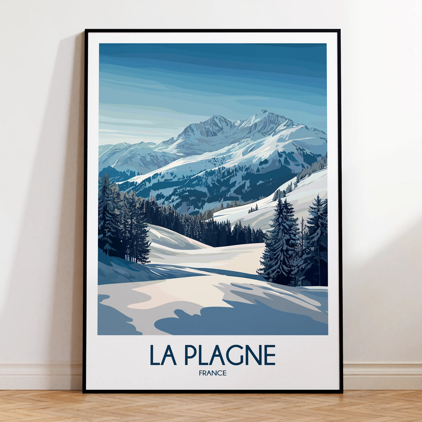 La Plagne Scenic Landscape Art