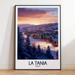 La Tania Scenic Landscape Art