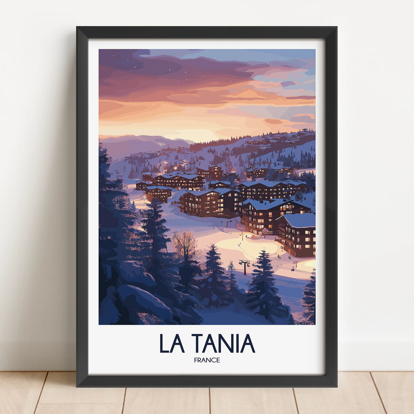 La Tania Souvenir Poster Print