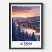 La Tania Vintage Style Print