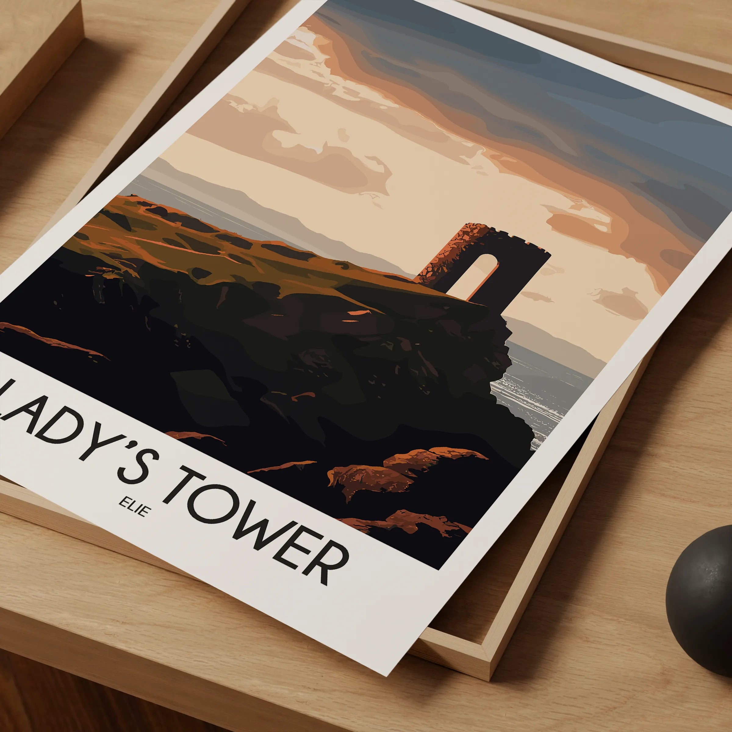 Lady'S Tower Minimalist Wall Art