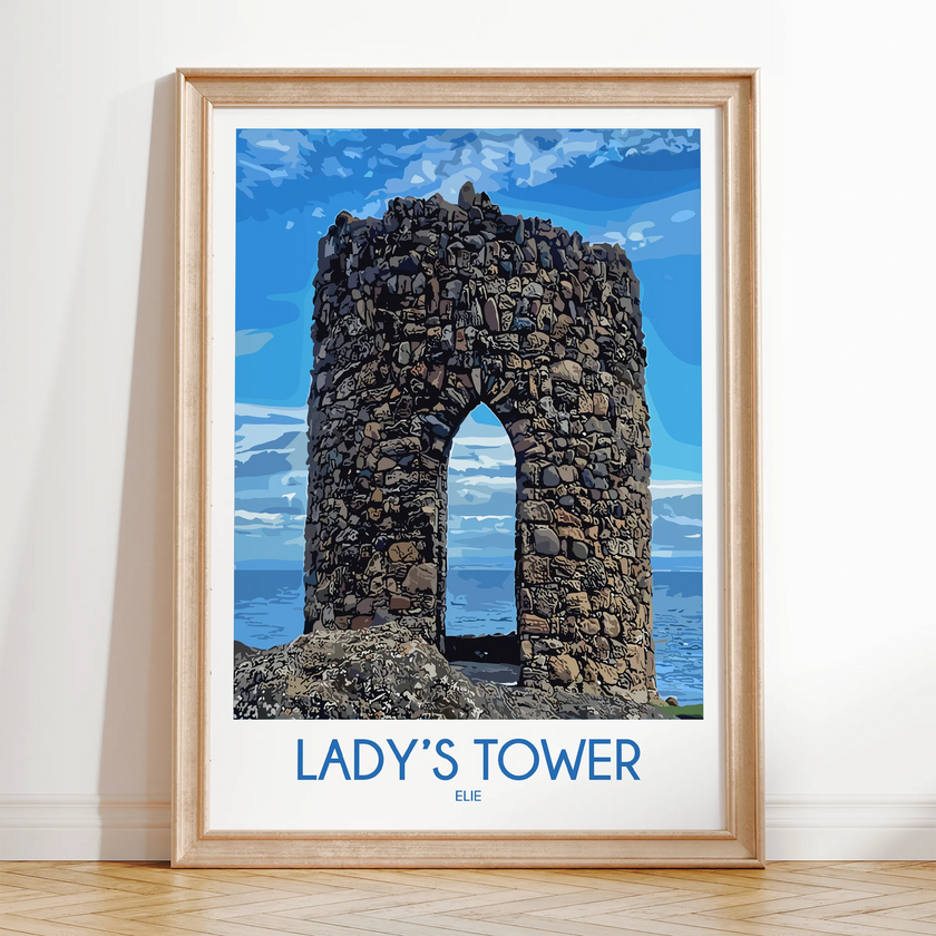 Ladys Tower Destination Art Gift
