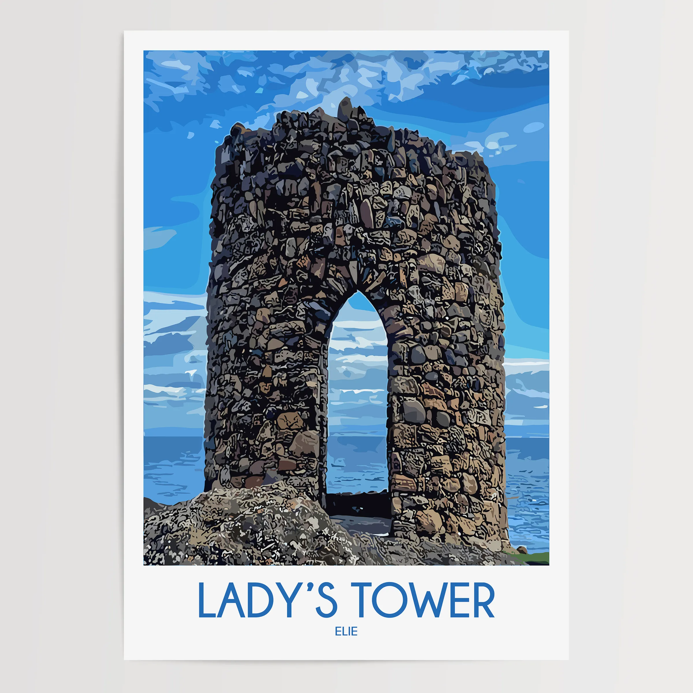 Ladys Tower Gallery Quality Print