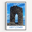 Ladys Tower Scenic Landscape Art