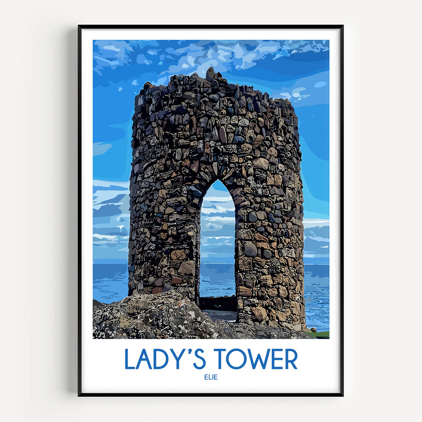 Ladys Tower Scenic Landscape Art